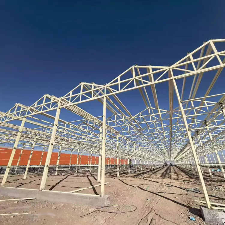 Rám skleníka z pozinkovanej ocele